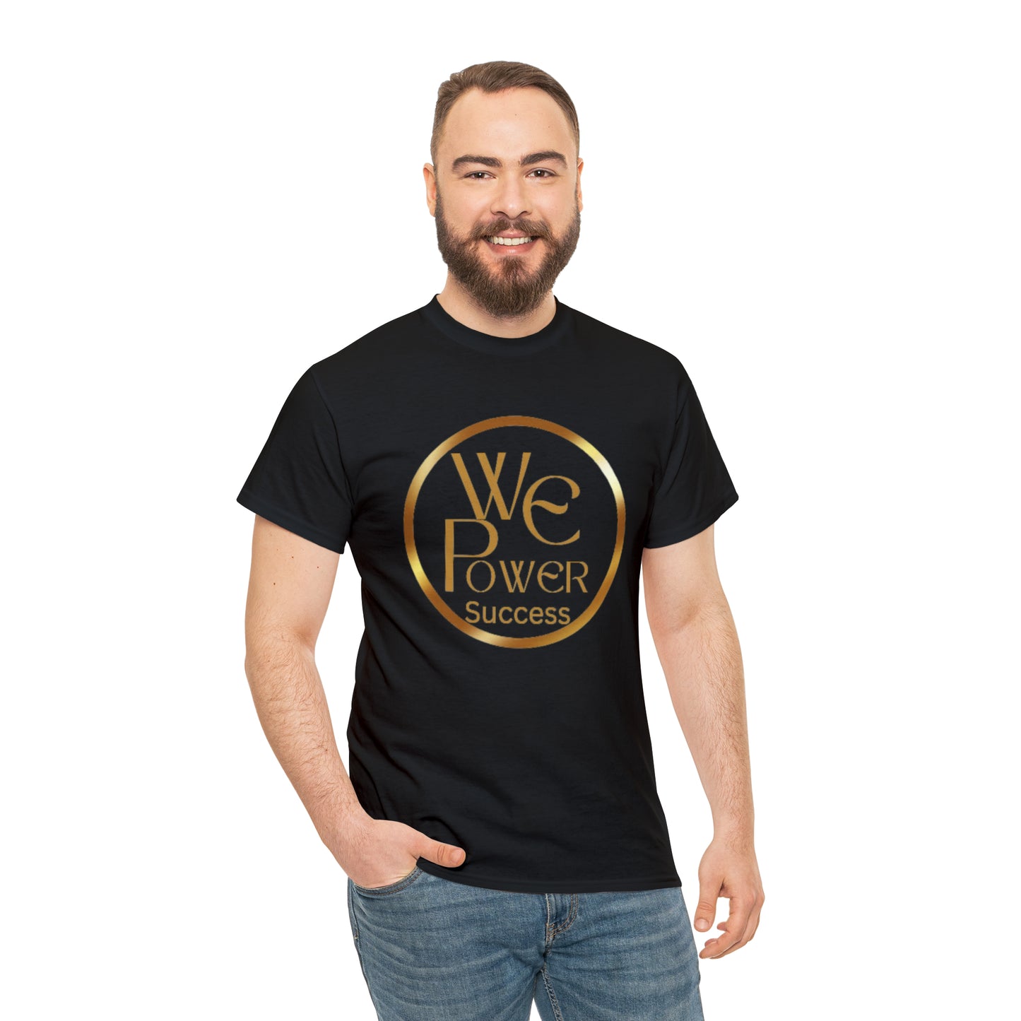 We Power Success logo v1 Unisex Heavy Cotton Tee