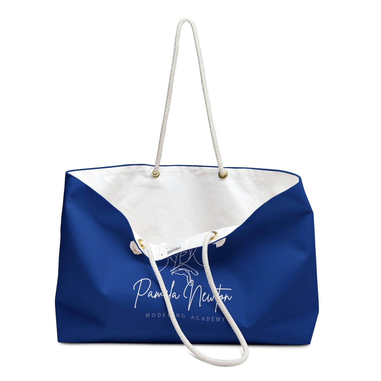 Pamela Newton Modeling Academy Dark Blue  Weekender Bag