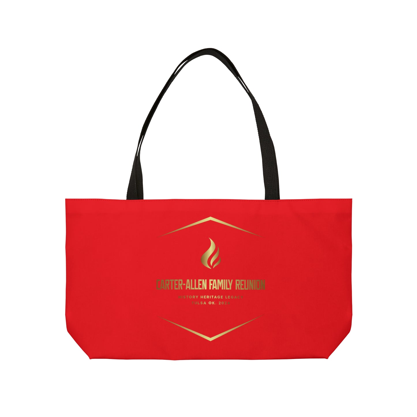 Red Carter-Allen Weekender Tote Bag