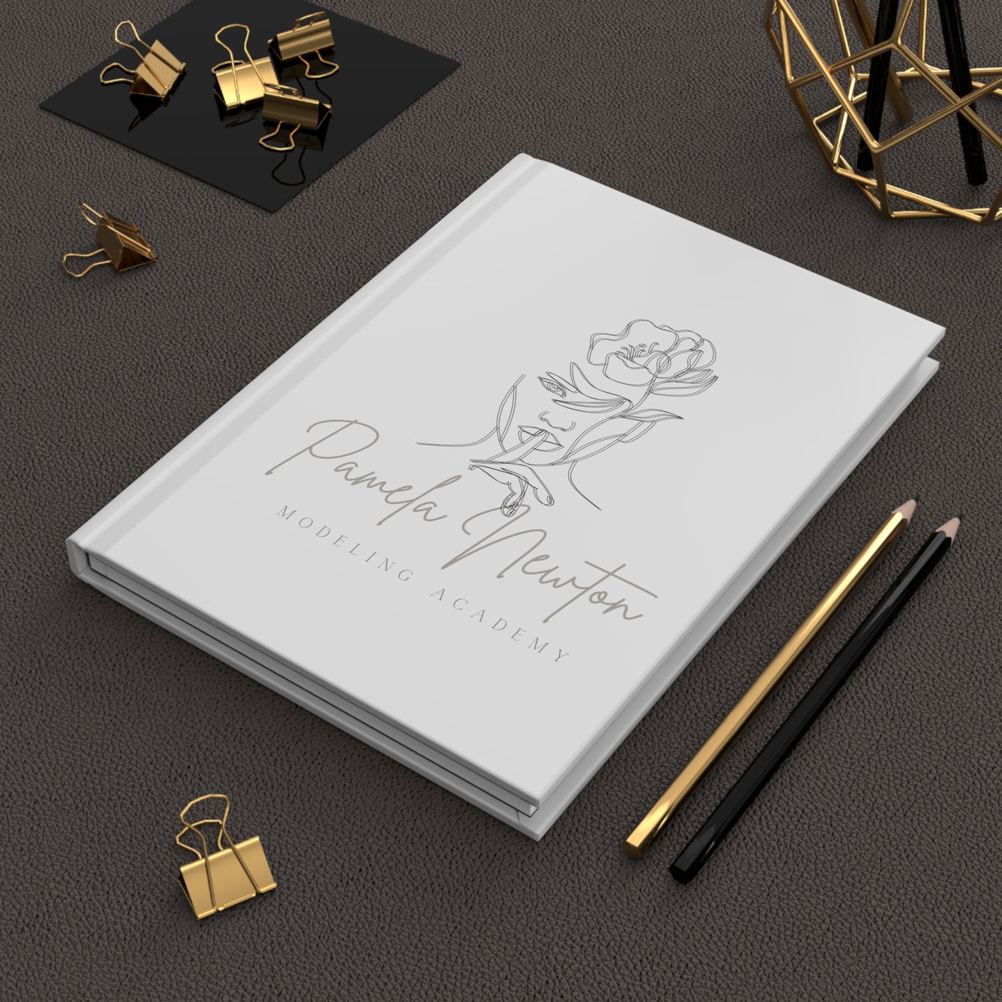 Pamela Newton Modeling Academy Hardcover Journal Matte