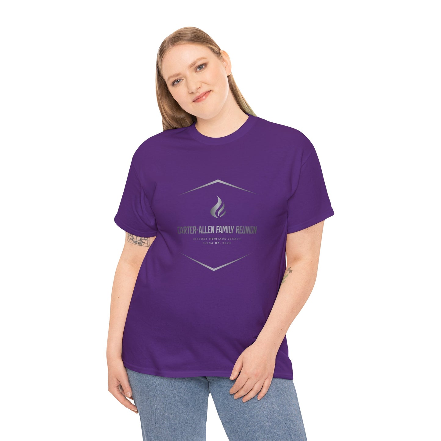 Carter Allen Slate Logo Unisex Heavy Cotton Tee