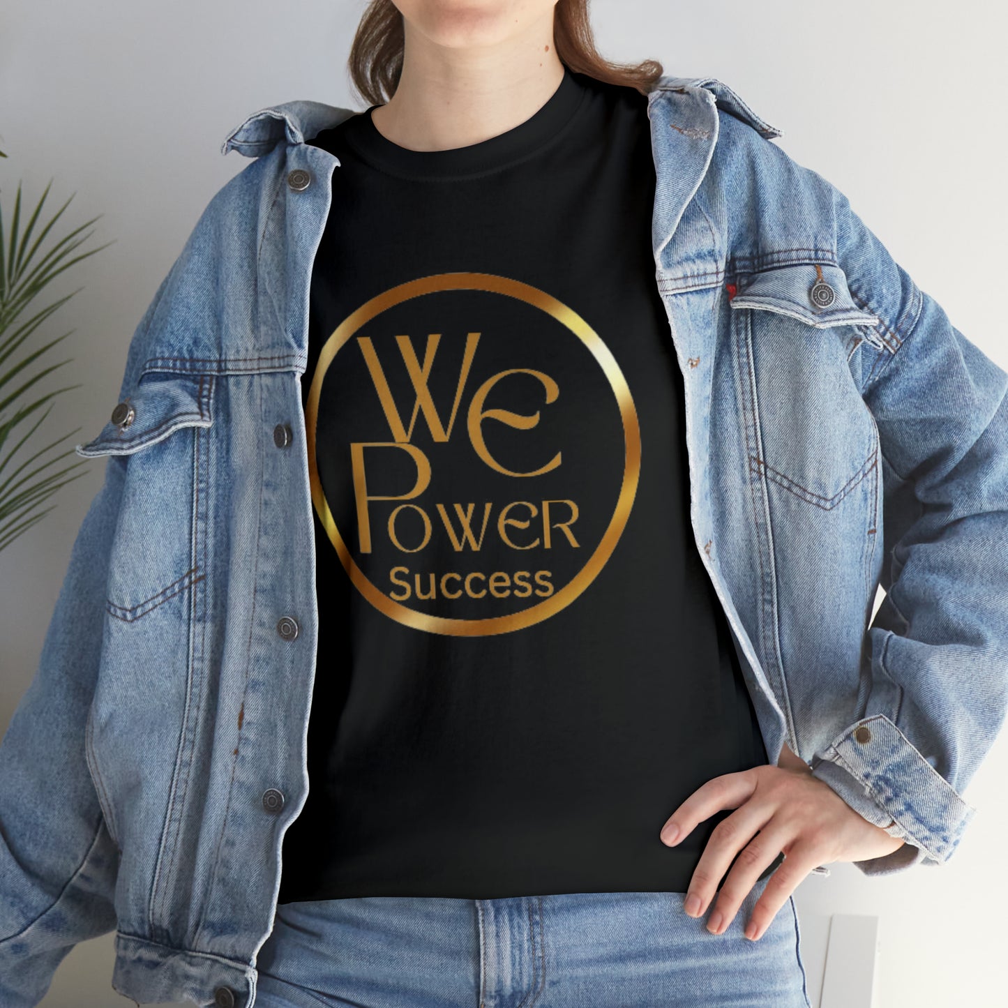 We Power Success logo v1 Unisex Heavy Cotton Tee