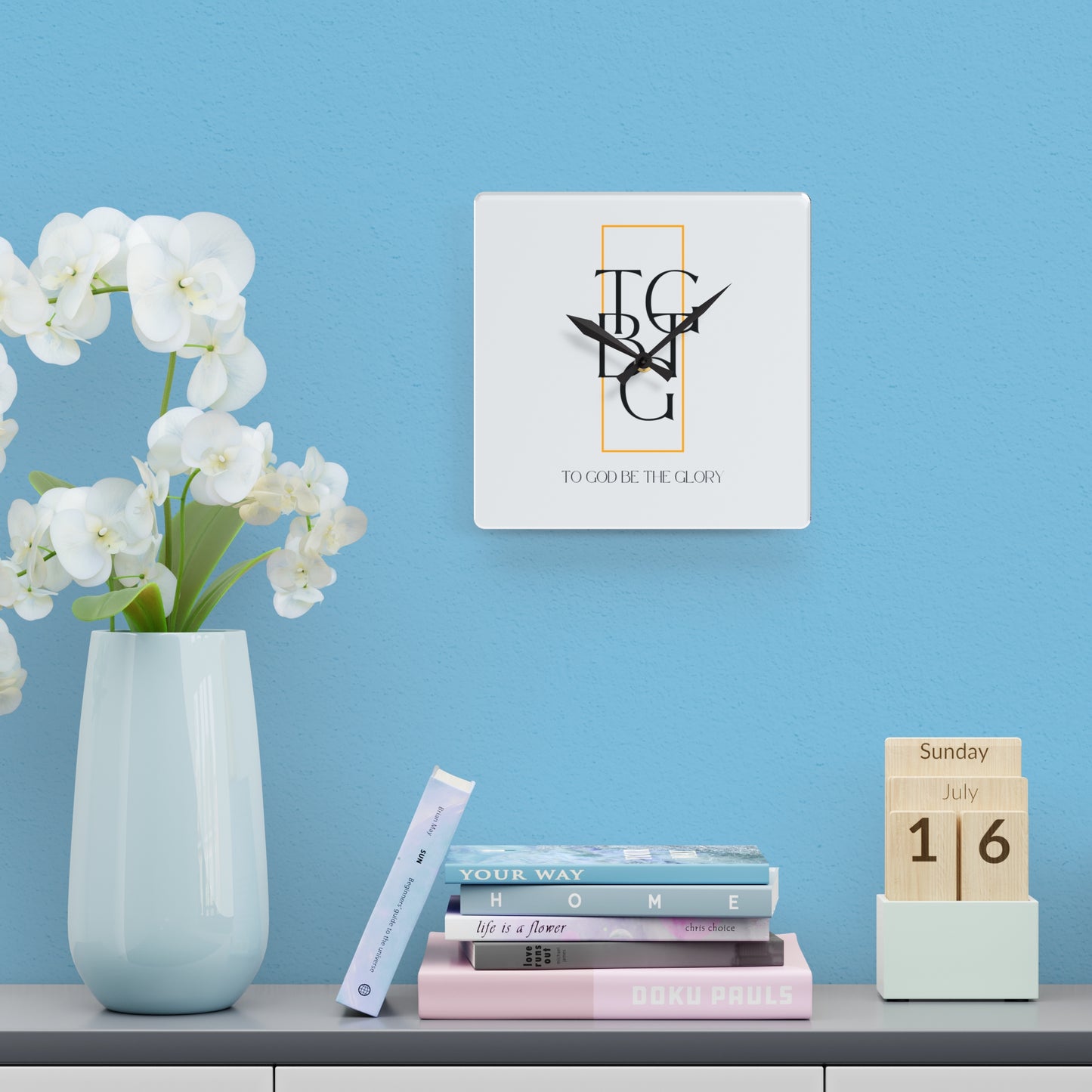 TGBTG Acrylic Wall Clock