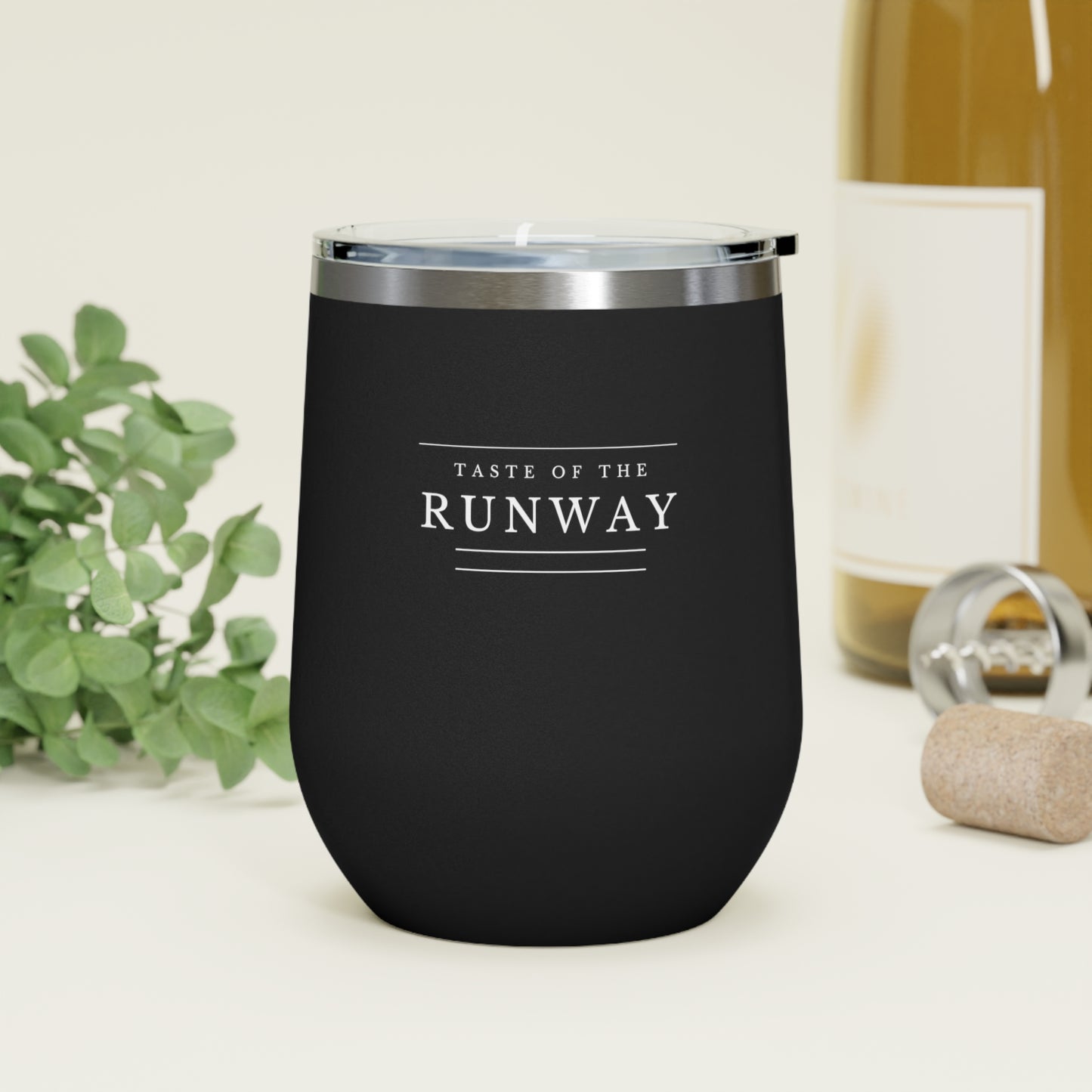 Taste of the Runway 12oz Insulated Wine Tumbler