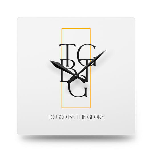 TGBTG Acrylic Wall Clock