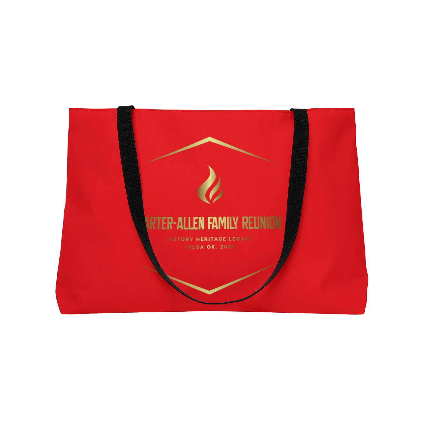 Red Carter-Allen Weekender Tote Bag
