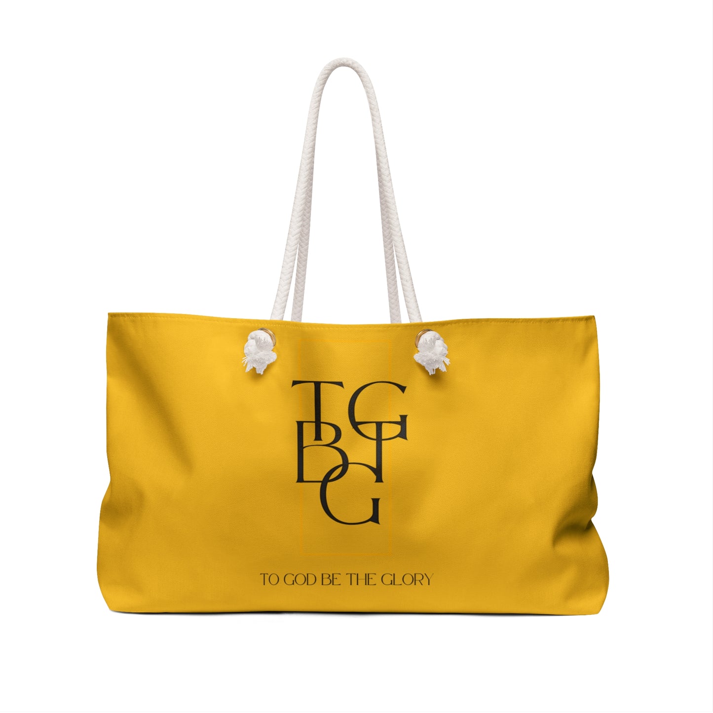TGBTG  Weekender Bag Black Lettering
