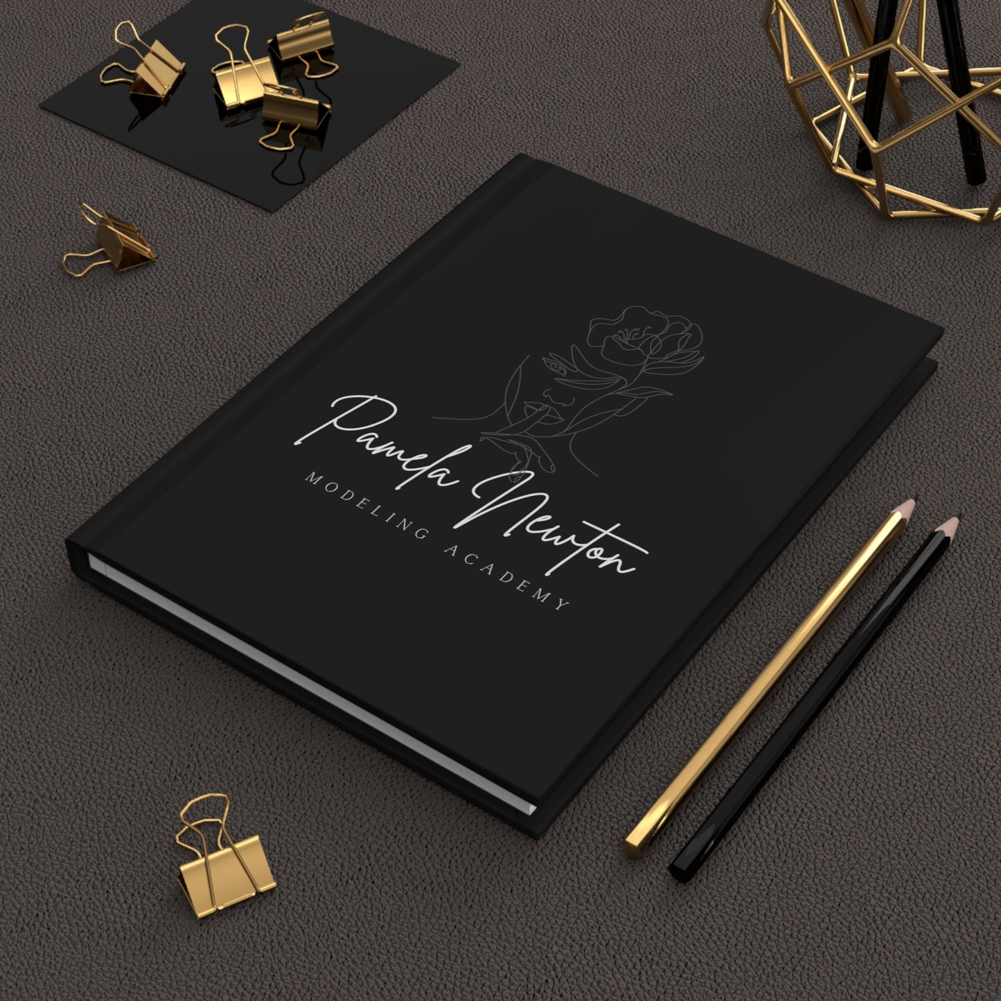 Pamela Newton Modeling Academy Hardcover Journal Matte