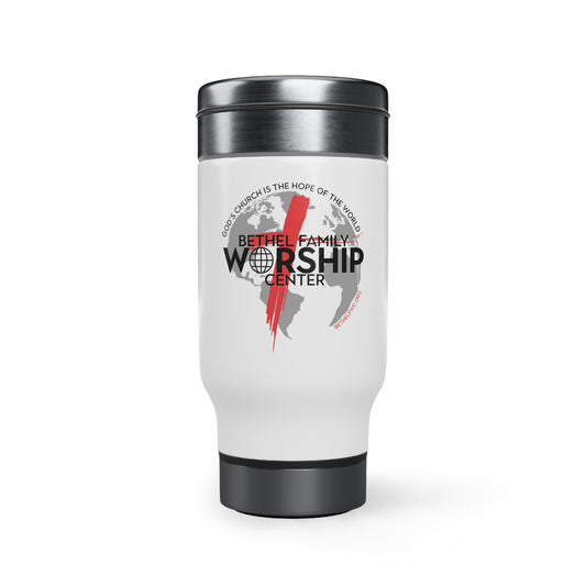 BFWC  Stainless Steel Travel Mug with Handle, 14oz