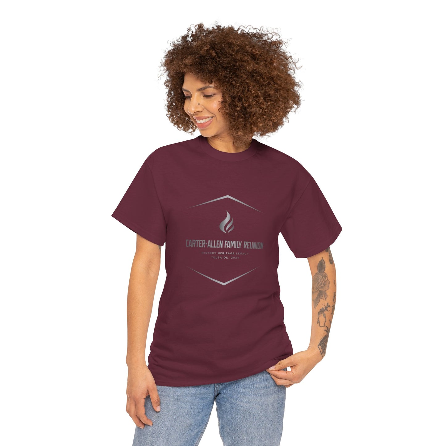 Carter Allen Slate Logo Unisex Heavy Cotton Tee