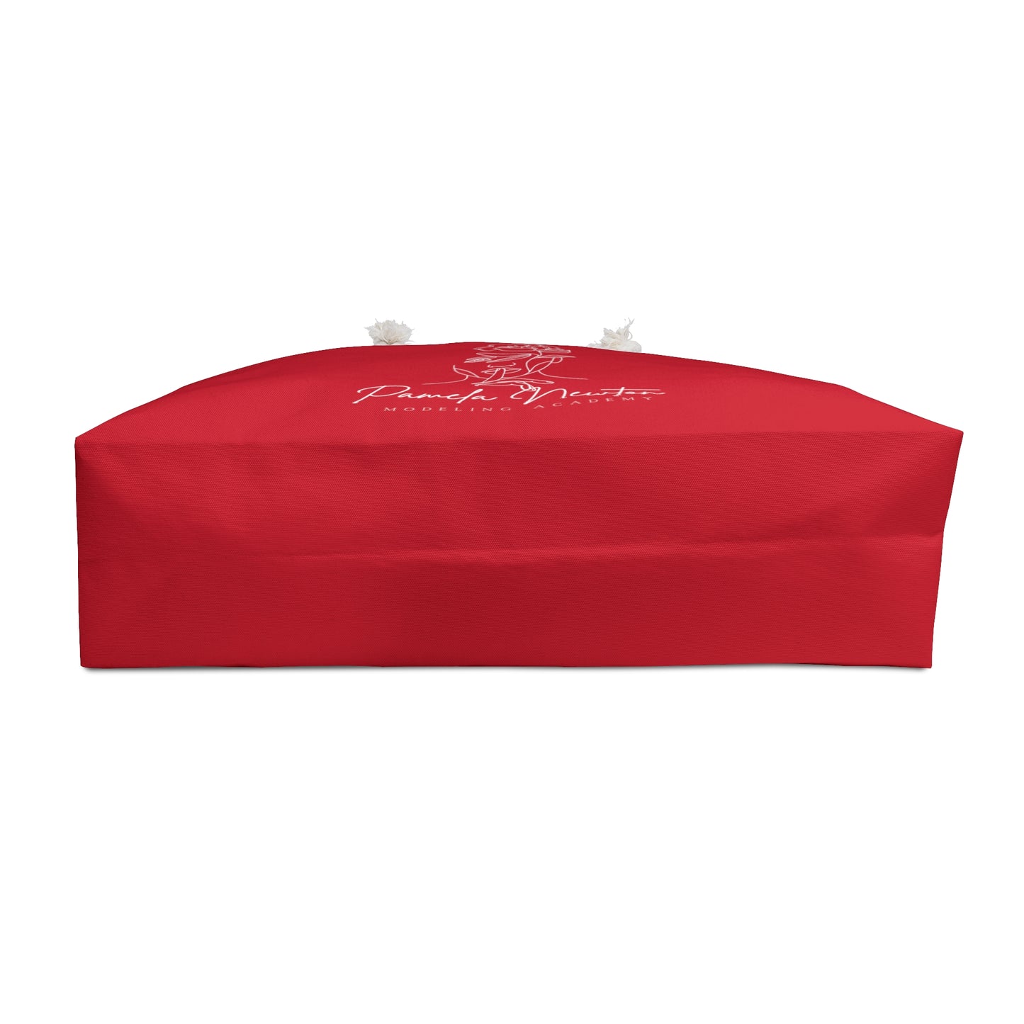 Pamela Newton Modeling Academy Dark Red Weekender Bag