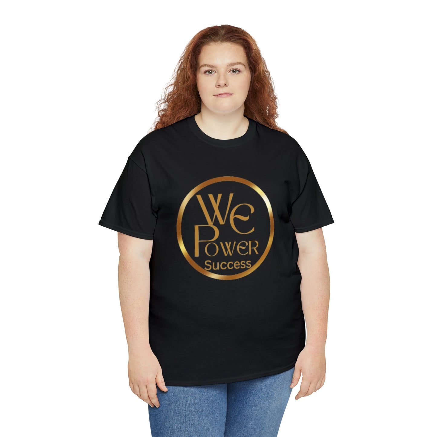 We Power Success logo v1 Unisex Heavy Cotton Tee