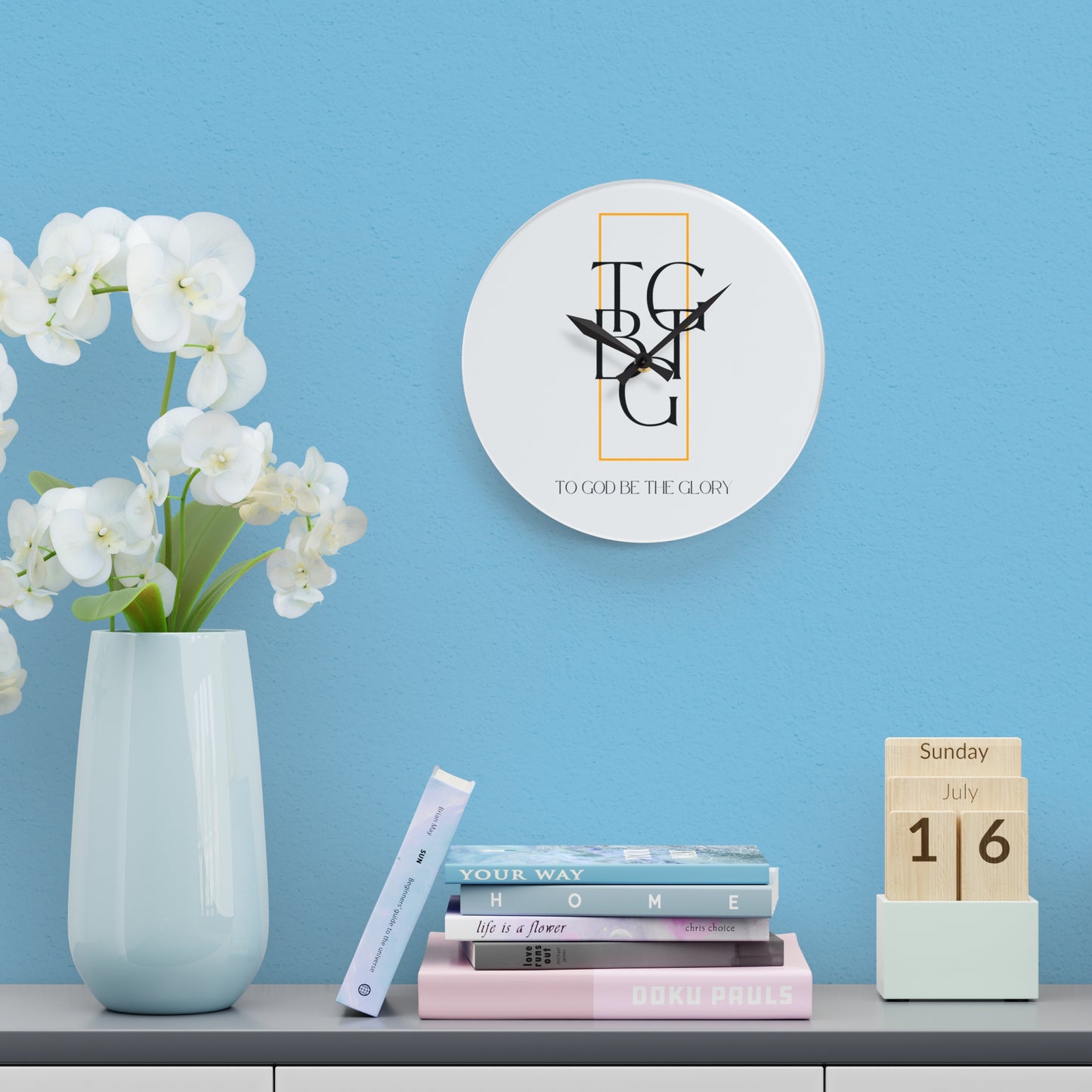 TGBTG Acrylic Wall Clock
