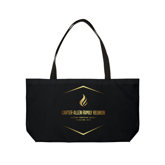 Black Carter-Allen Weekender Tote Bag