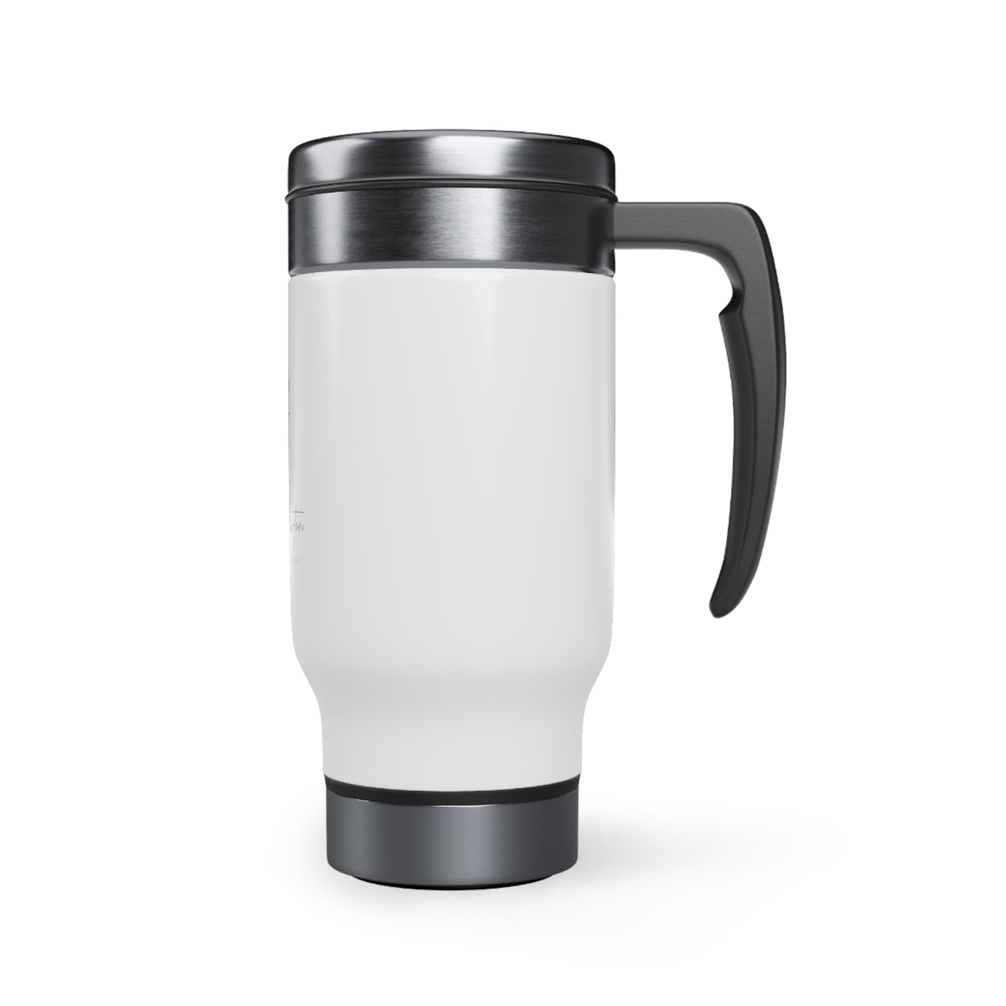 Pamela Newton Modeling Academy Stainless Steel Travel Mug with Handle, 14oz