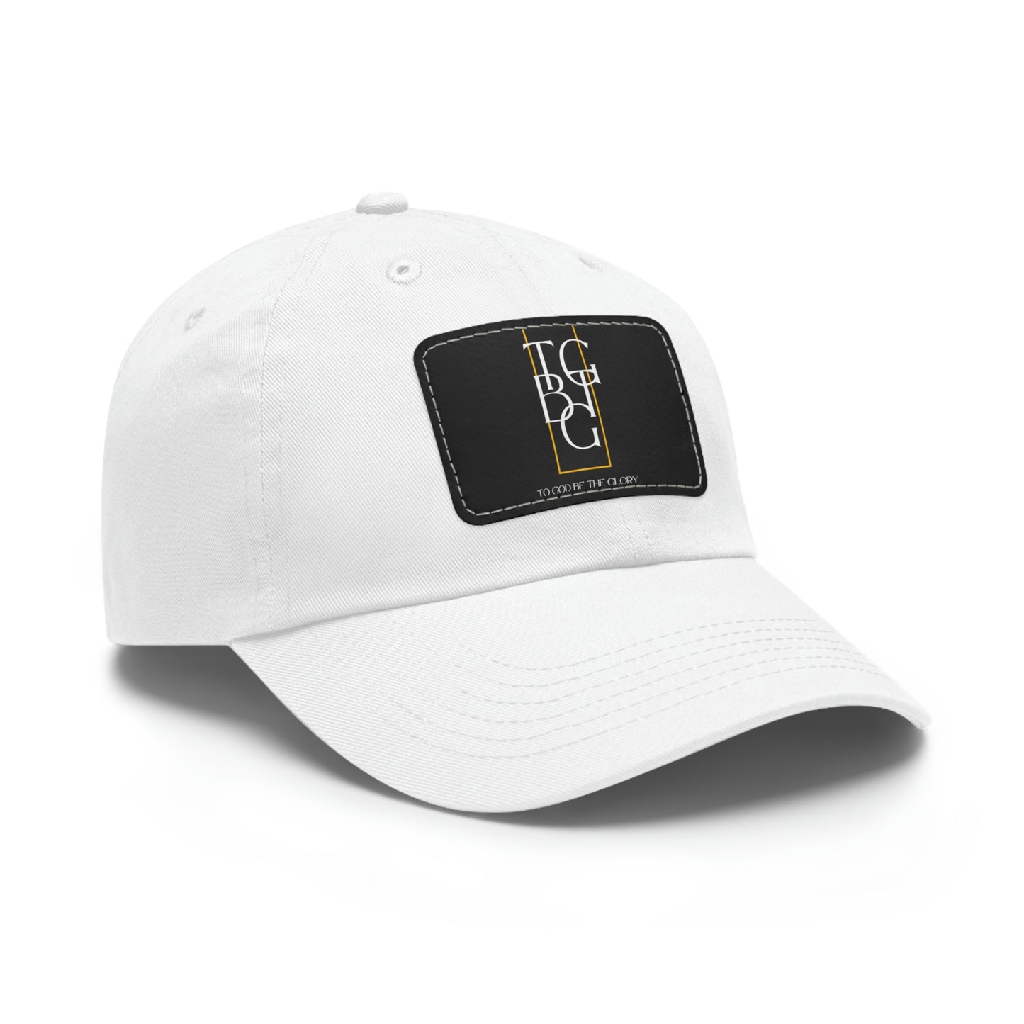 TGBTG Dad Hat with Leather Patch (Rectangle)