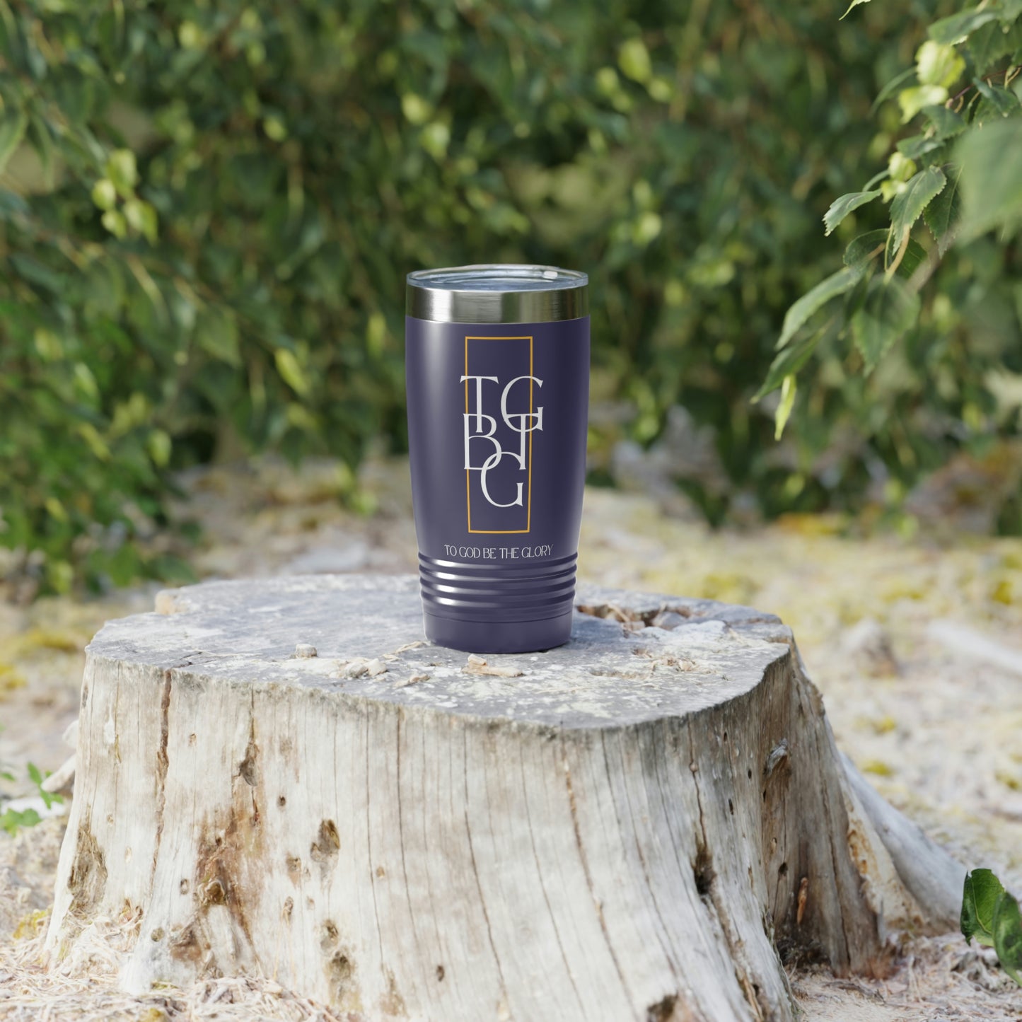 TGBTG White Lettering Ringneck Tumbler, 20oz