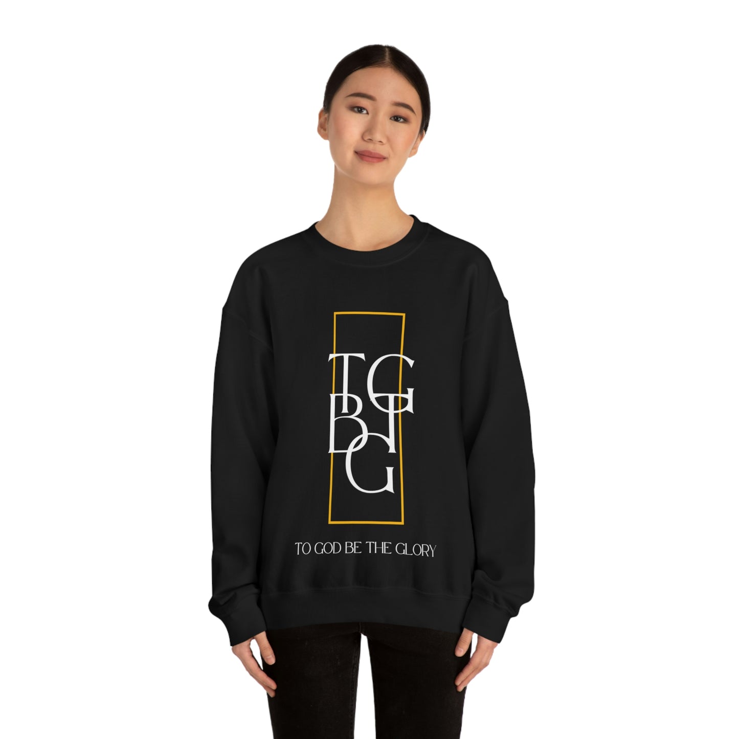 TGBTG Crewneck Sweatshirt in Black