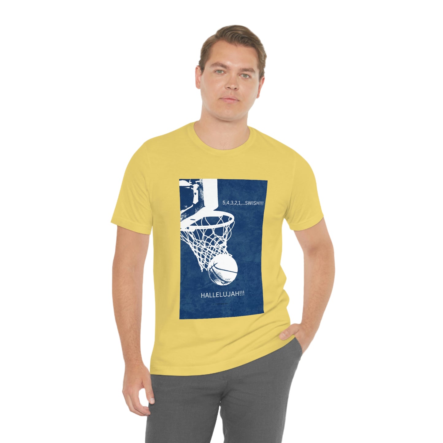 Hallelujah Unisex Jersey Short Sleeve Tee