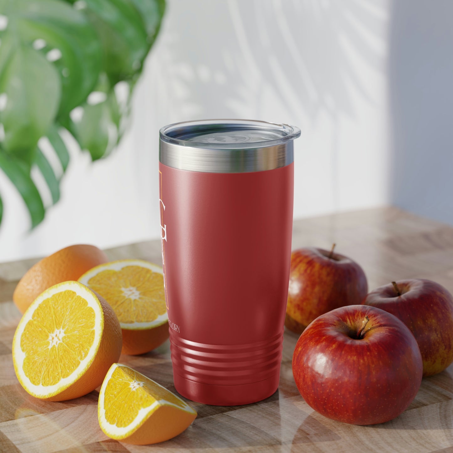 TGBTG White Lettering Ringneck Tumbler, 20oz
