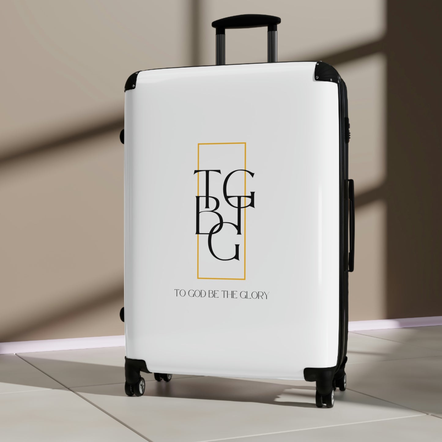 TGBTG Black Lettering Suitcases