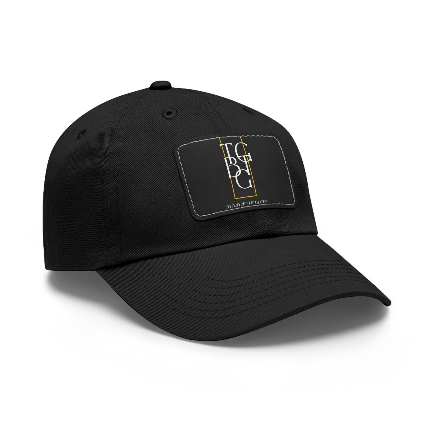 TGBTG Dad Hat with Leather Patch (Rectangle)