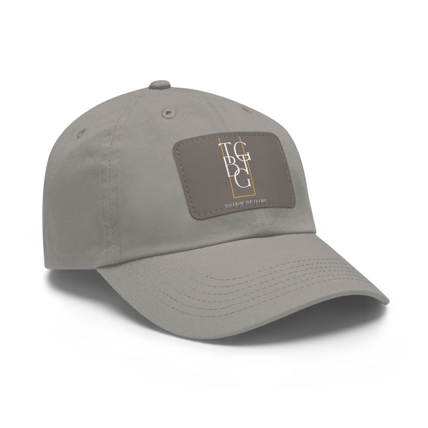 TGBTG Dad Hat with Leather Patch (Rectangle)