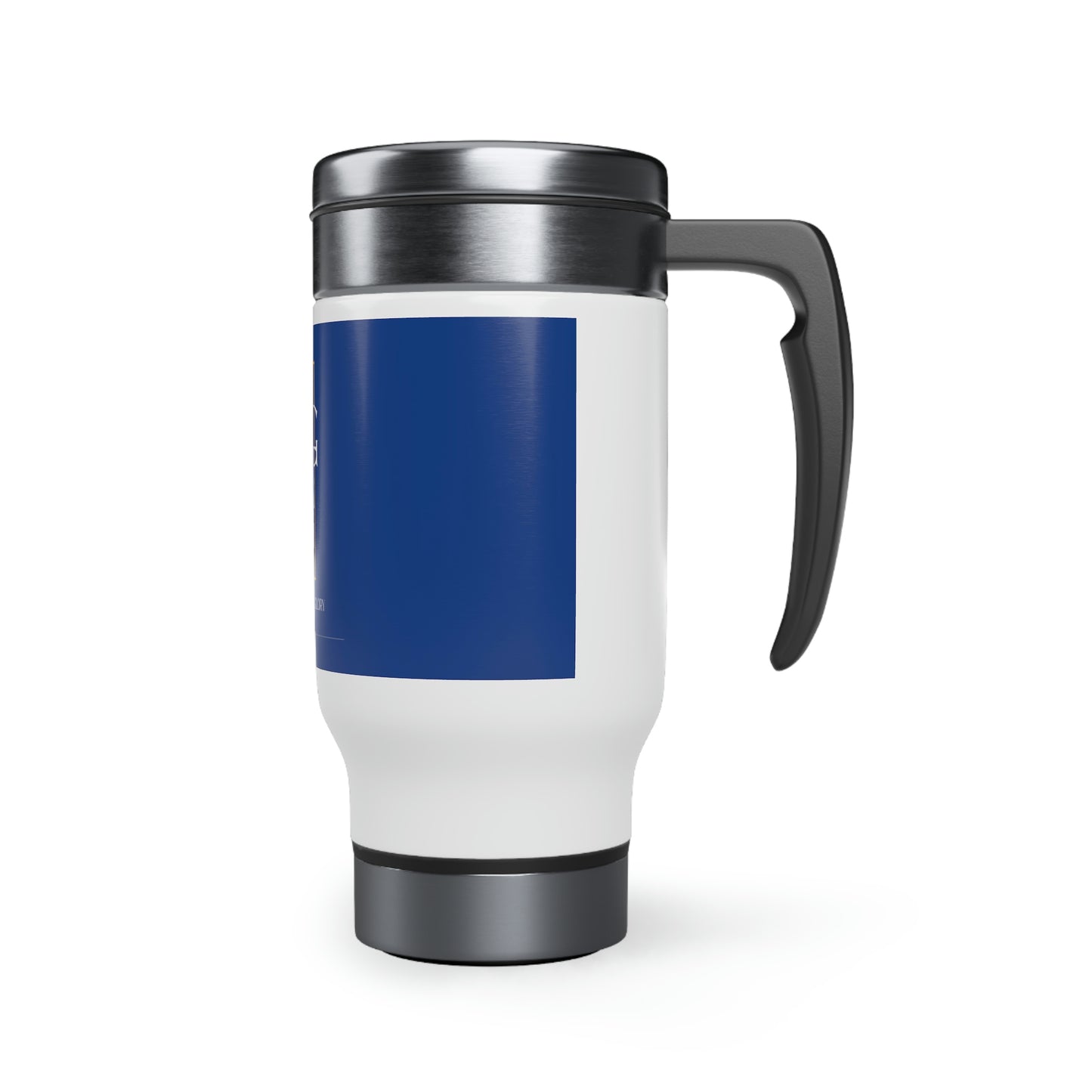 Blue TGBTG Stainless Steel Travel Mug with Handle, 14oz