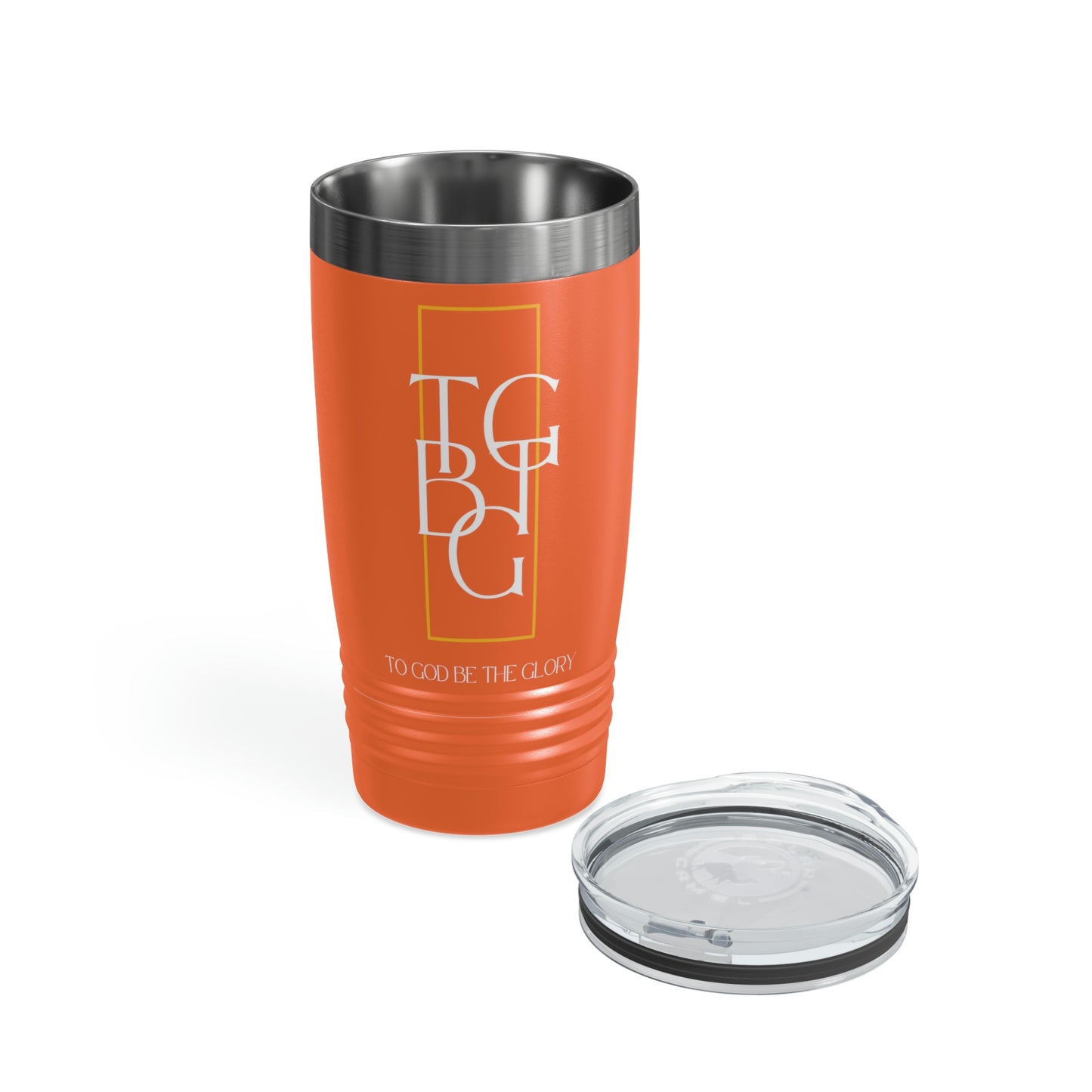 TGBTG White Lettering Ringneck Tumbler, 20oz