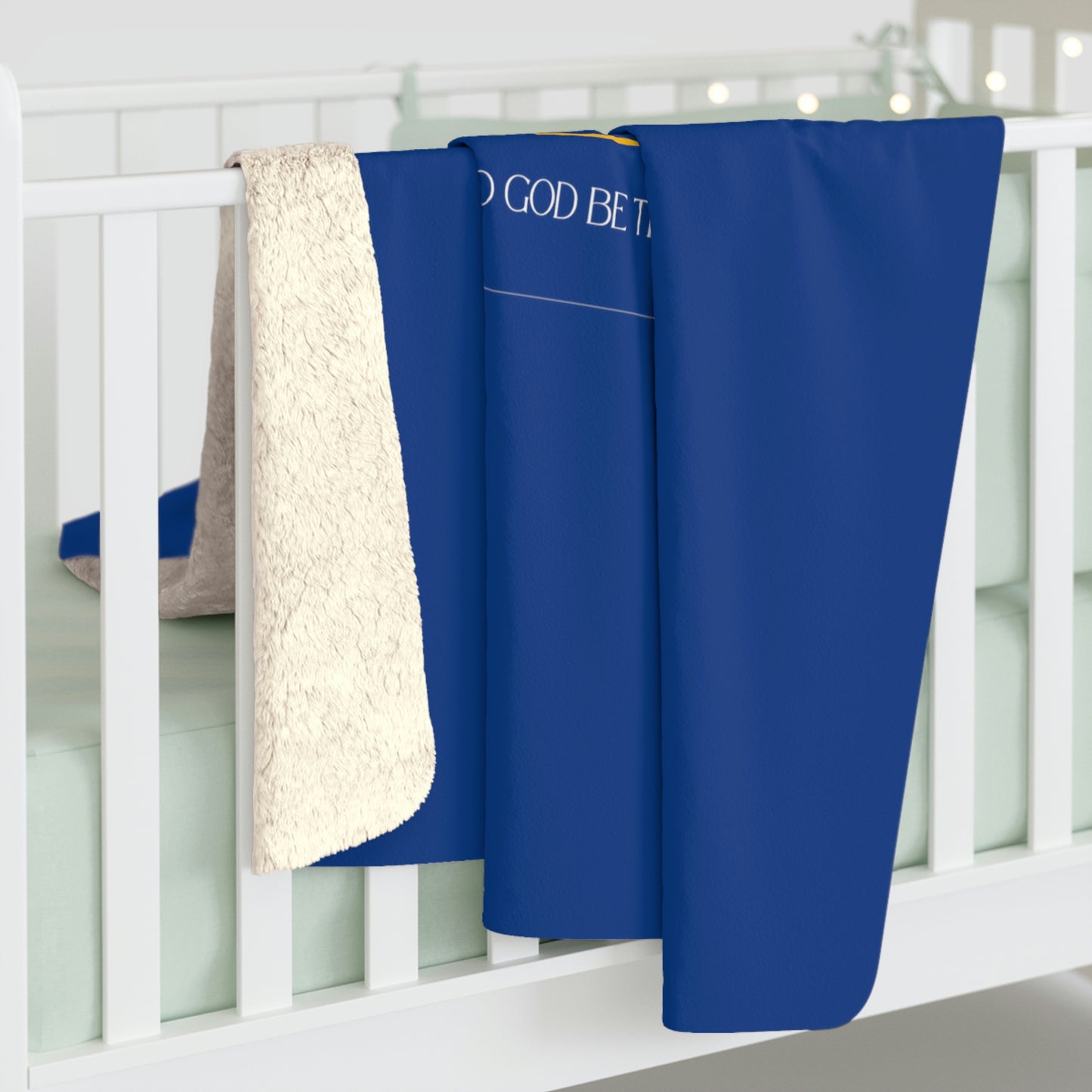 Dark Blue  TGBTG Sherpa Fleece Blanket