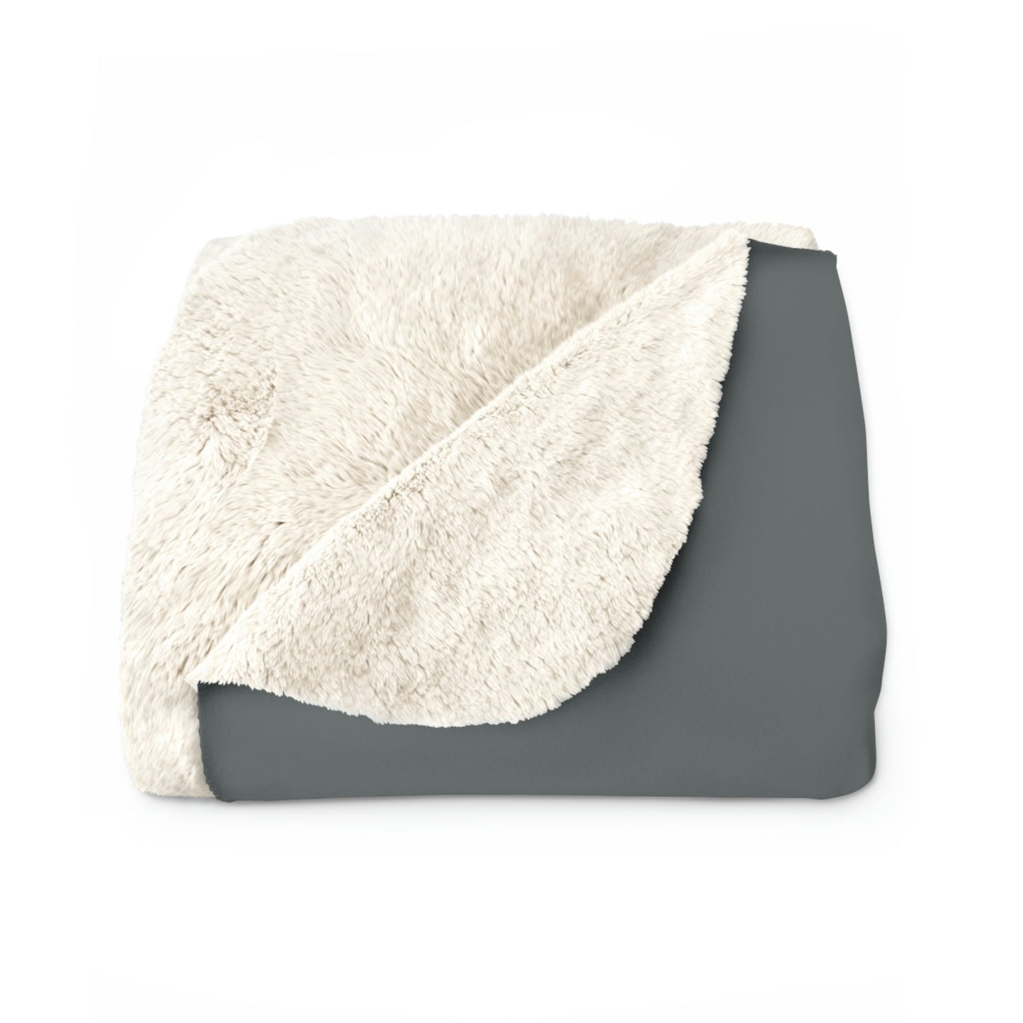 Dark Grey TGBTG Sherpa Fleece Blanket