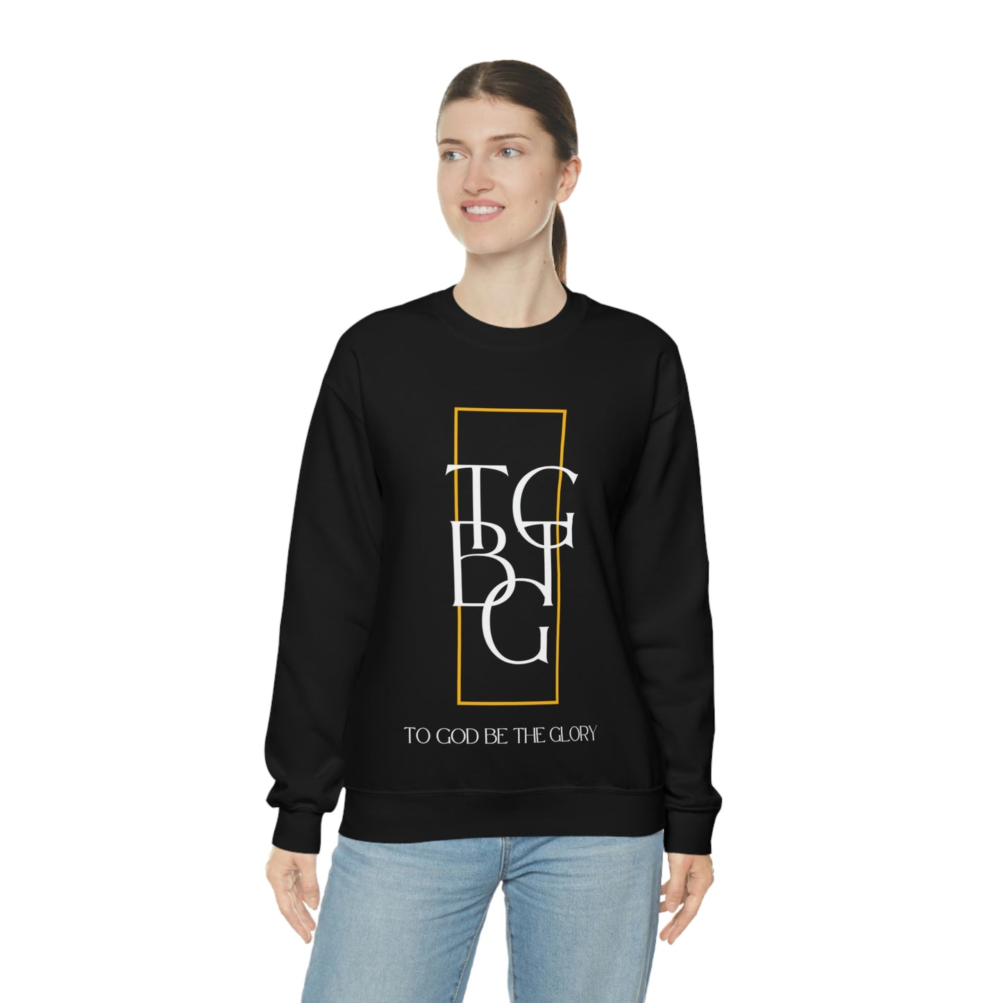 TGBTG Crewneck Sweatshirt in Black