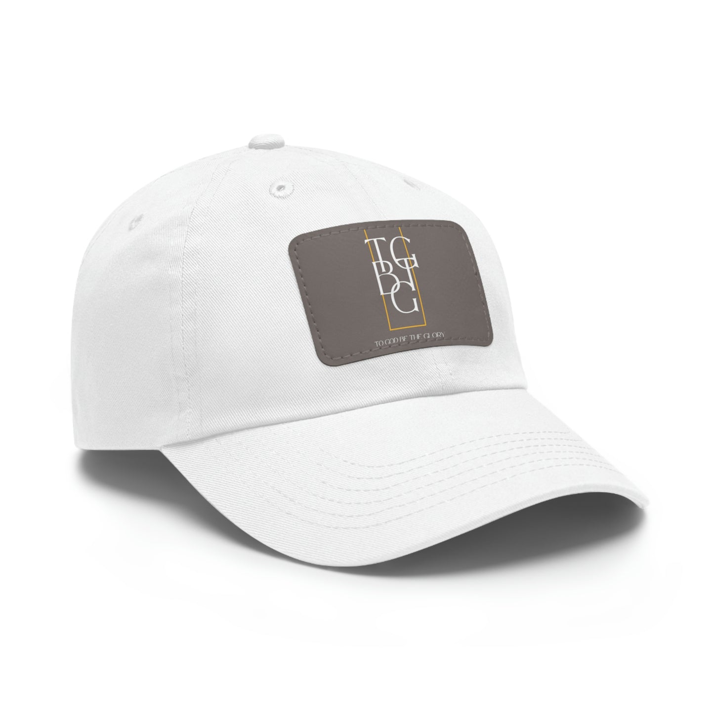 TGBTG Dad Hat with Leather Patch (Rectangle)