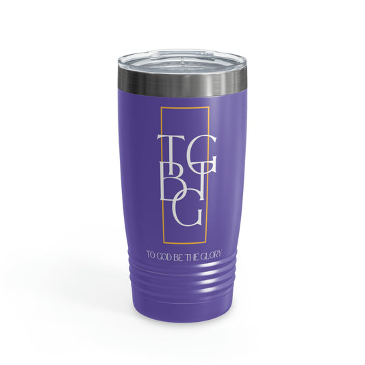 TGBTG White Lettering Ringneck Tumbler, 20oz