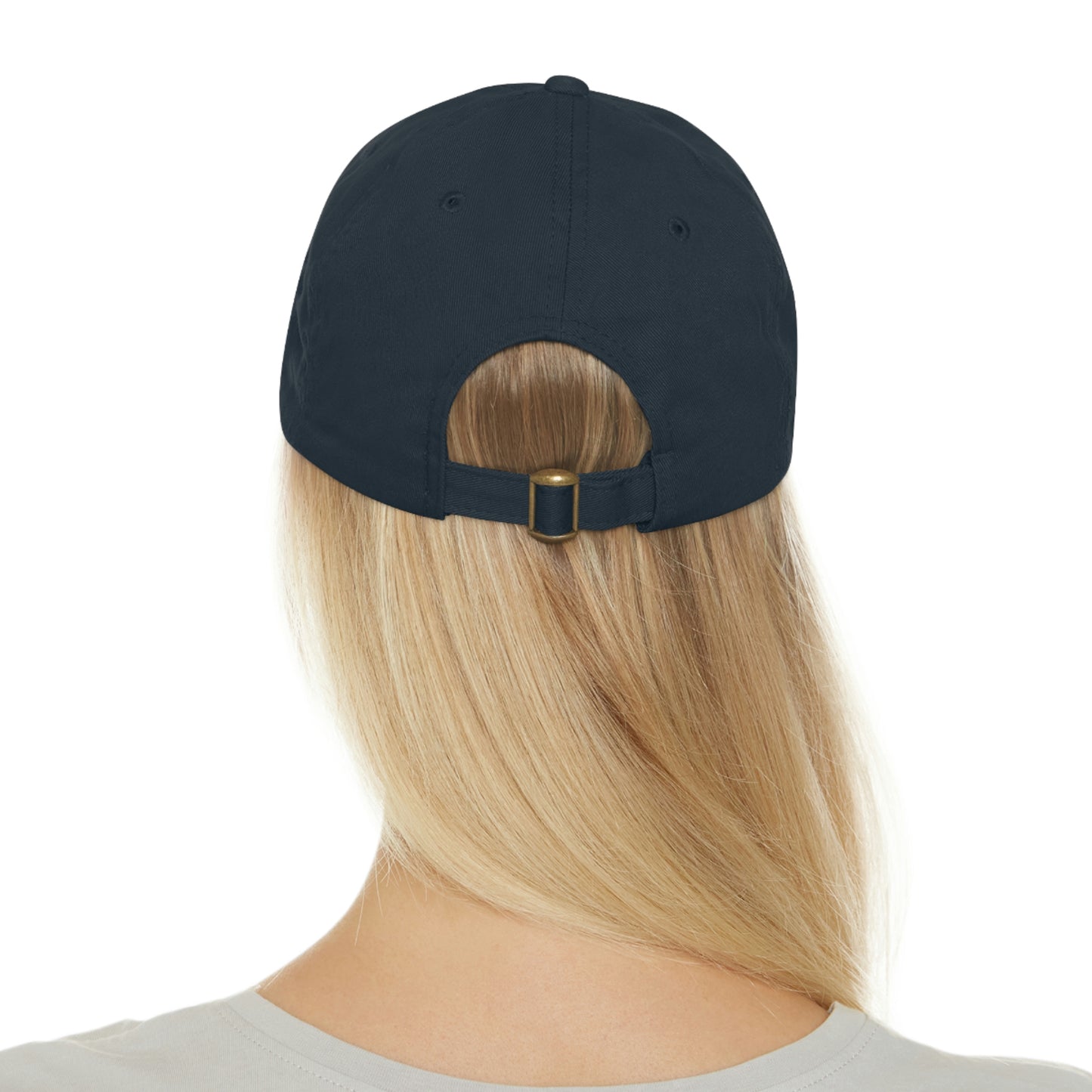 TGBTG Dad Hat with Leather Patch (Rectangle)