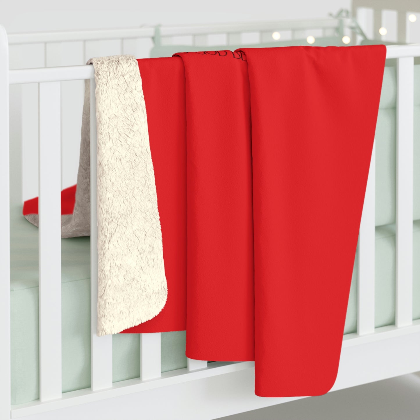 Red TGBTG Sherpa Fleece Blanket