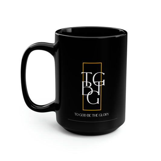 TGBTG Black Mug, 15oz