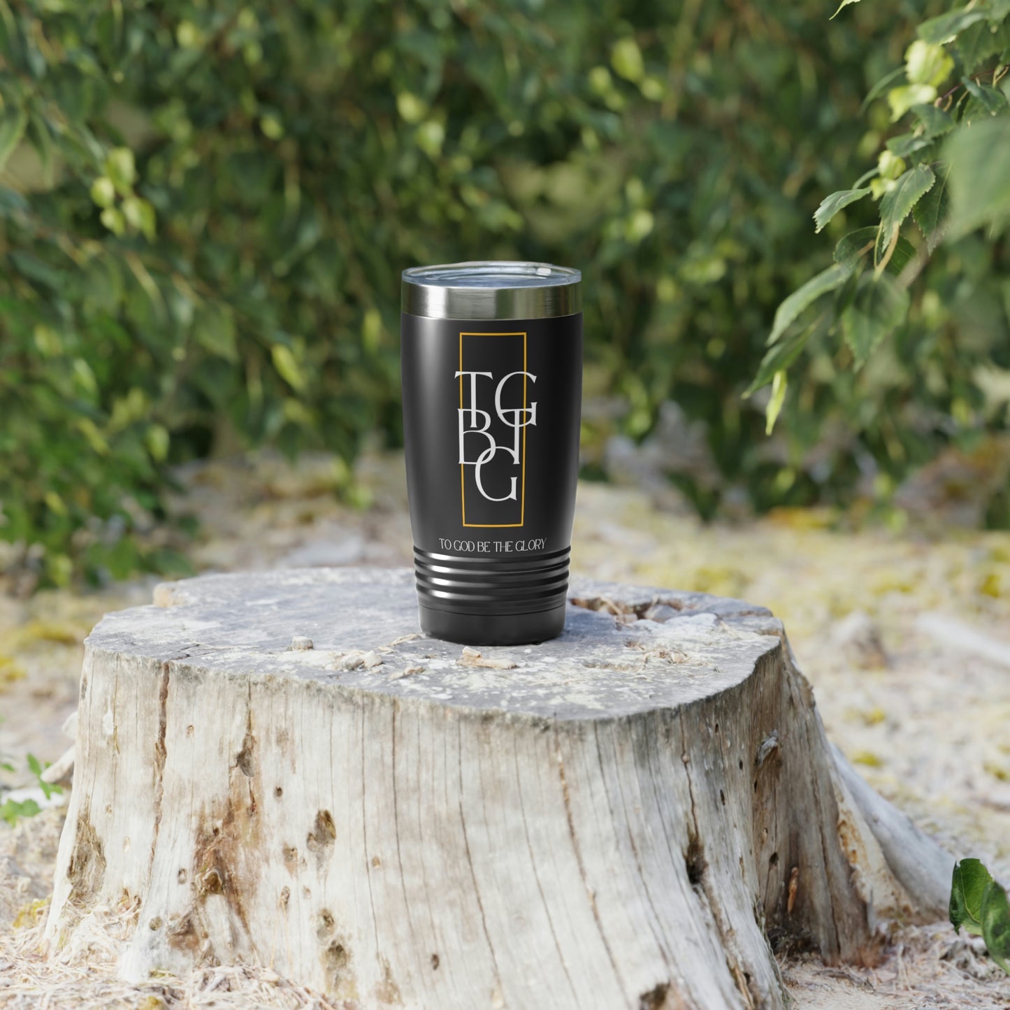 TGBTG White Lettering Ringneck Tumbler, 20oz