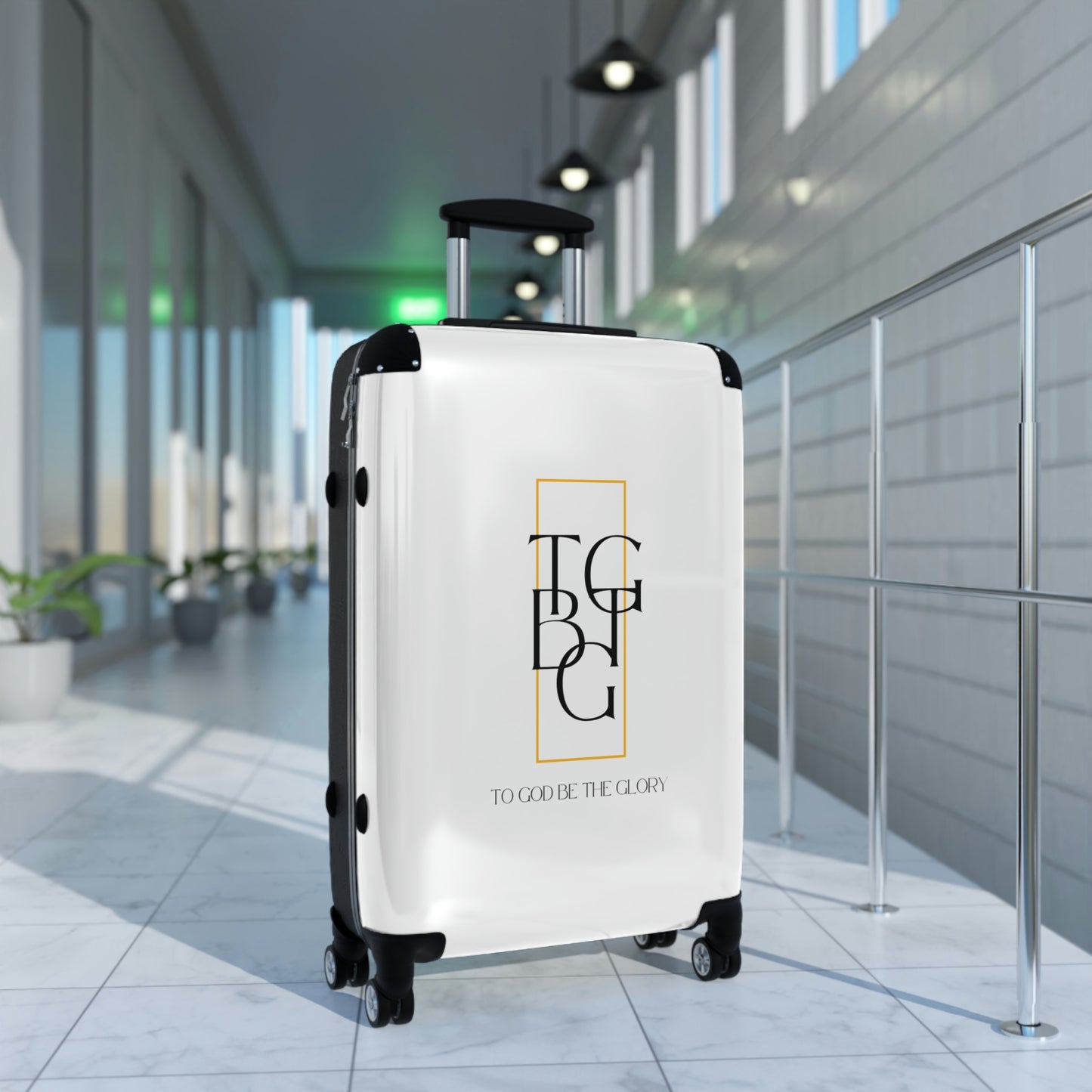 TGBTG Black Lettering Suitcases