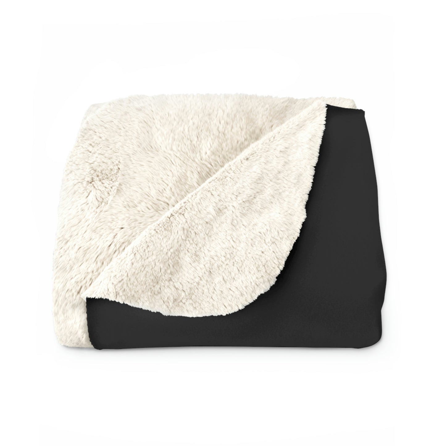 Black TGBTG Sherpa Fleece Blanket