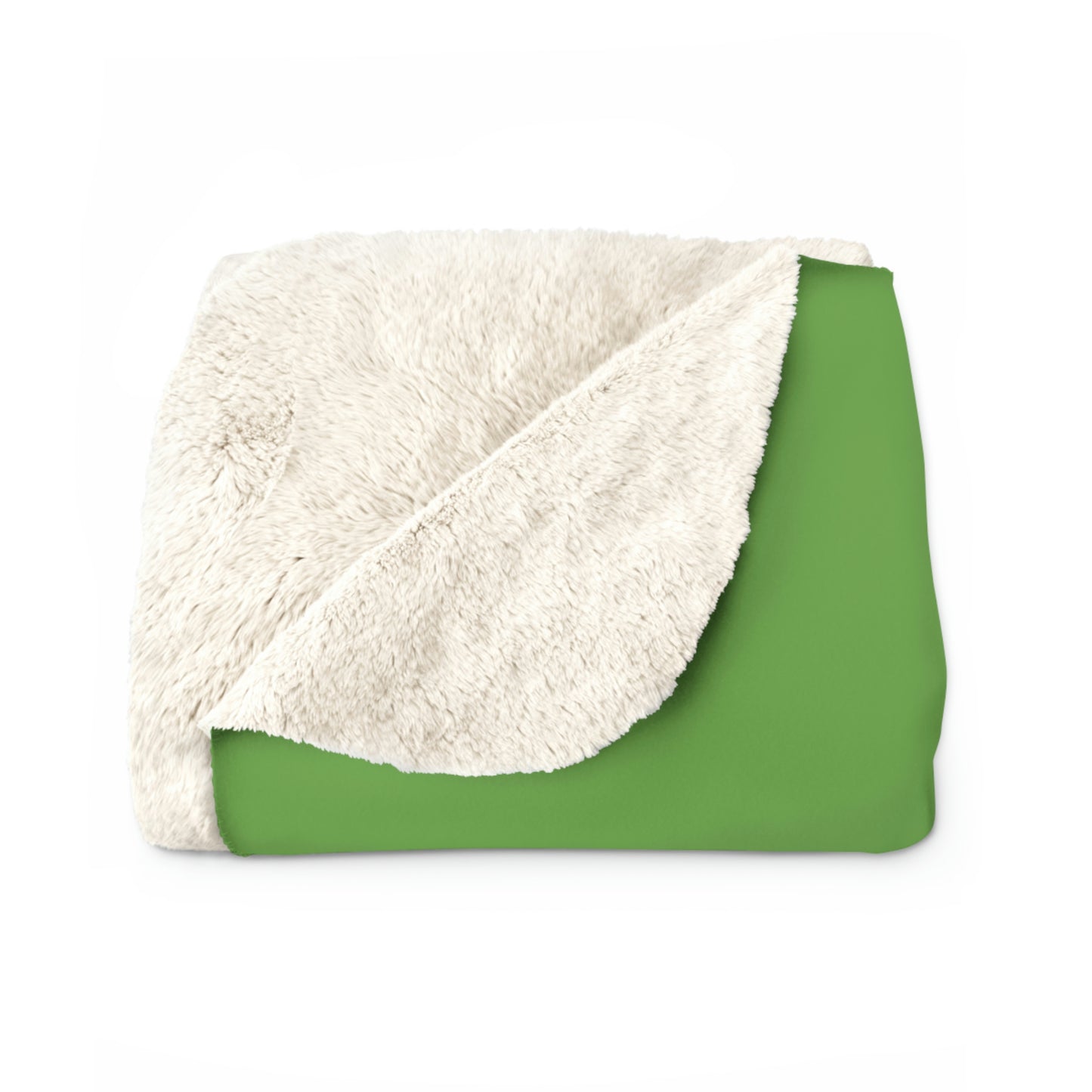 Green TGBTG Sherpa Fleece Blanket
