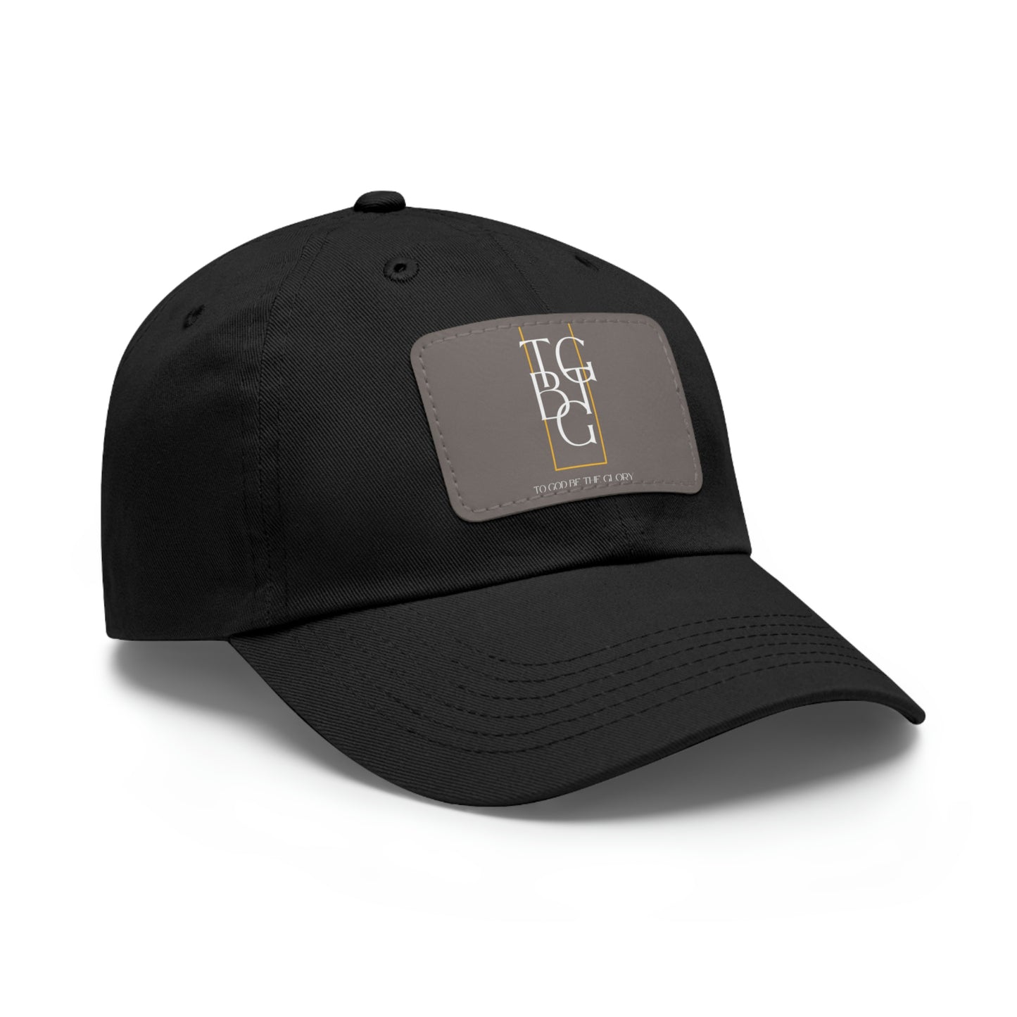 TGBTG Dad Hat with Leather Patch (Rectangle)