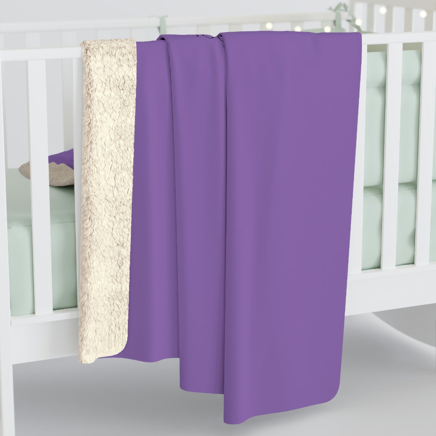 Light Purple TGBTG Sherpa Fleece Blanket