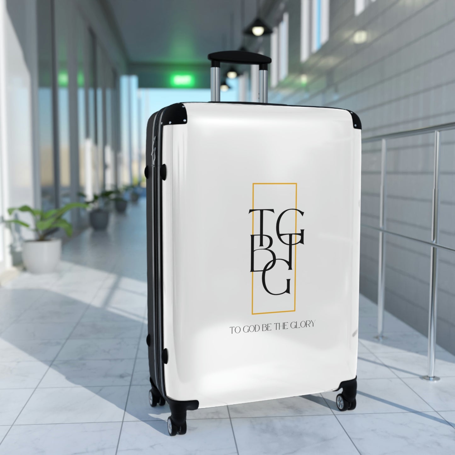 TGBTG Black Lettering Suitcases