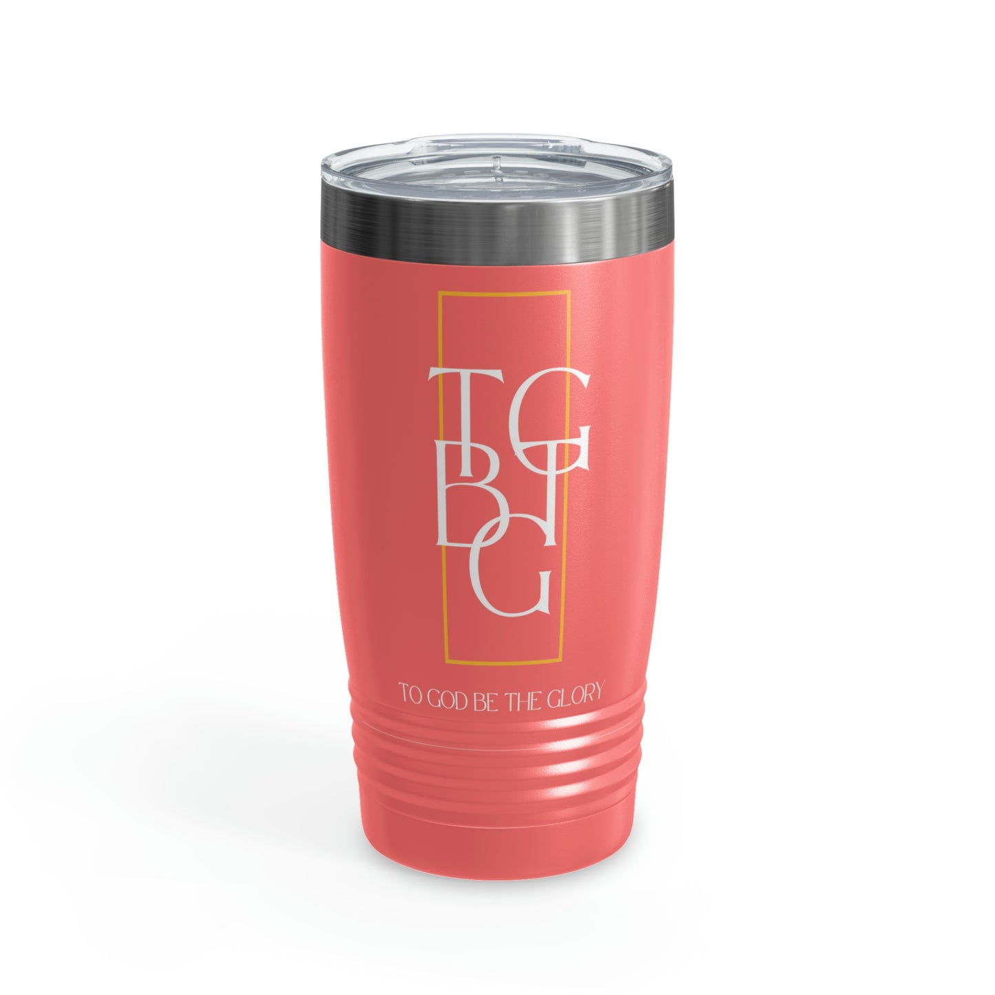 TGBTG White Lettering Ringneck Tumbler, 20oz