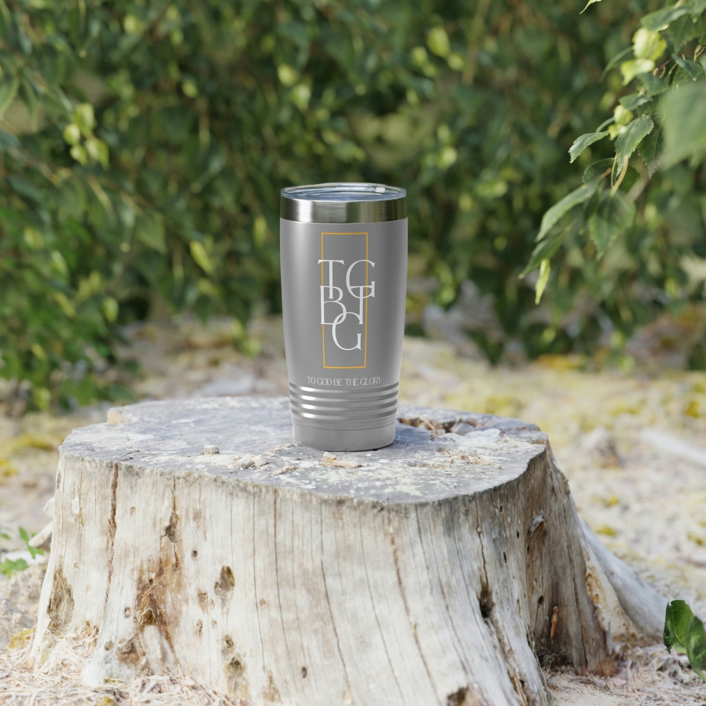 TGBTG White Lettering Ringneck Tumbler, 20oz
