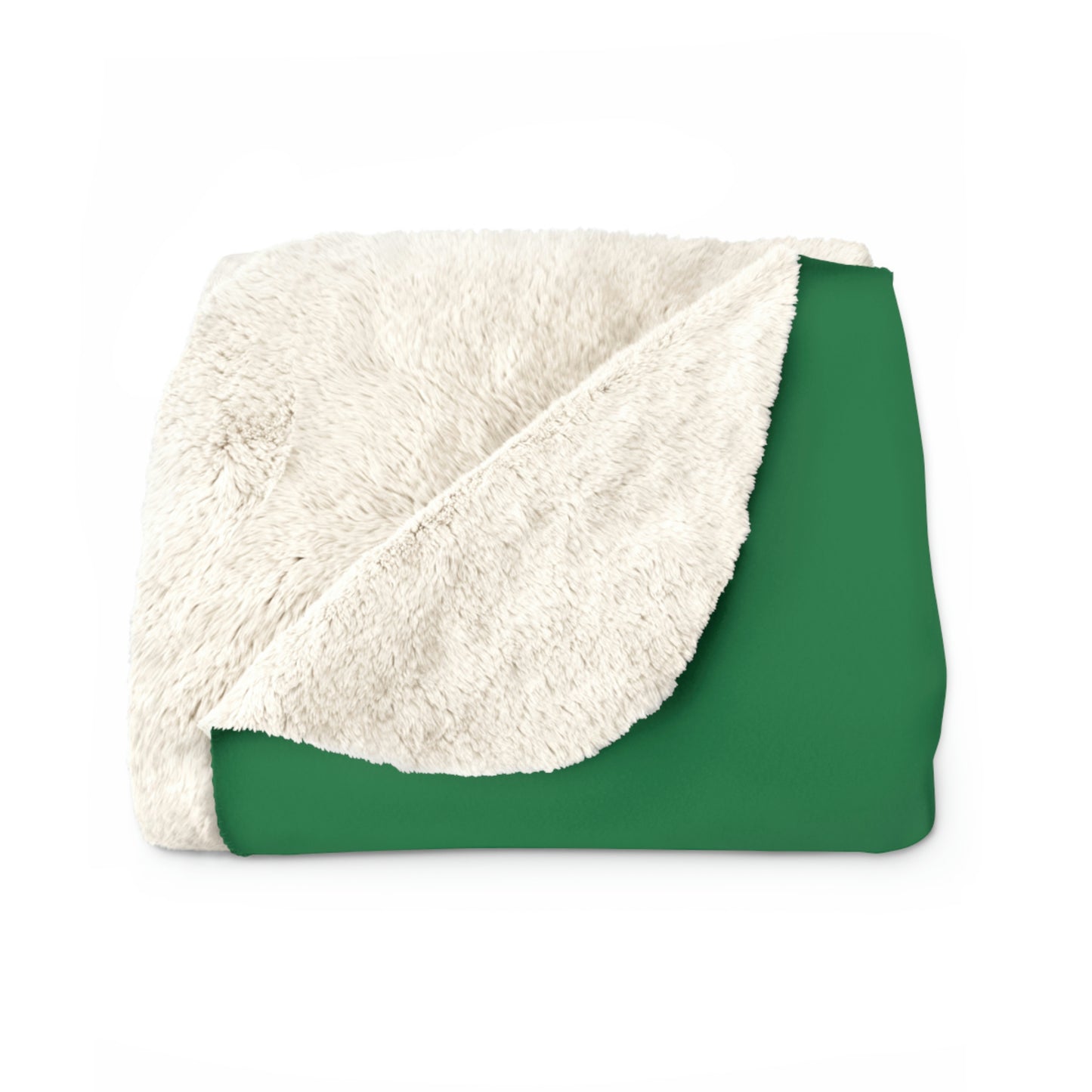 Green TGBTG Sherpa Fleece Blanket