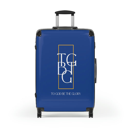TGBTG White Lettering Suitcases