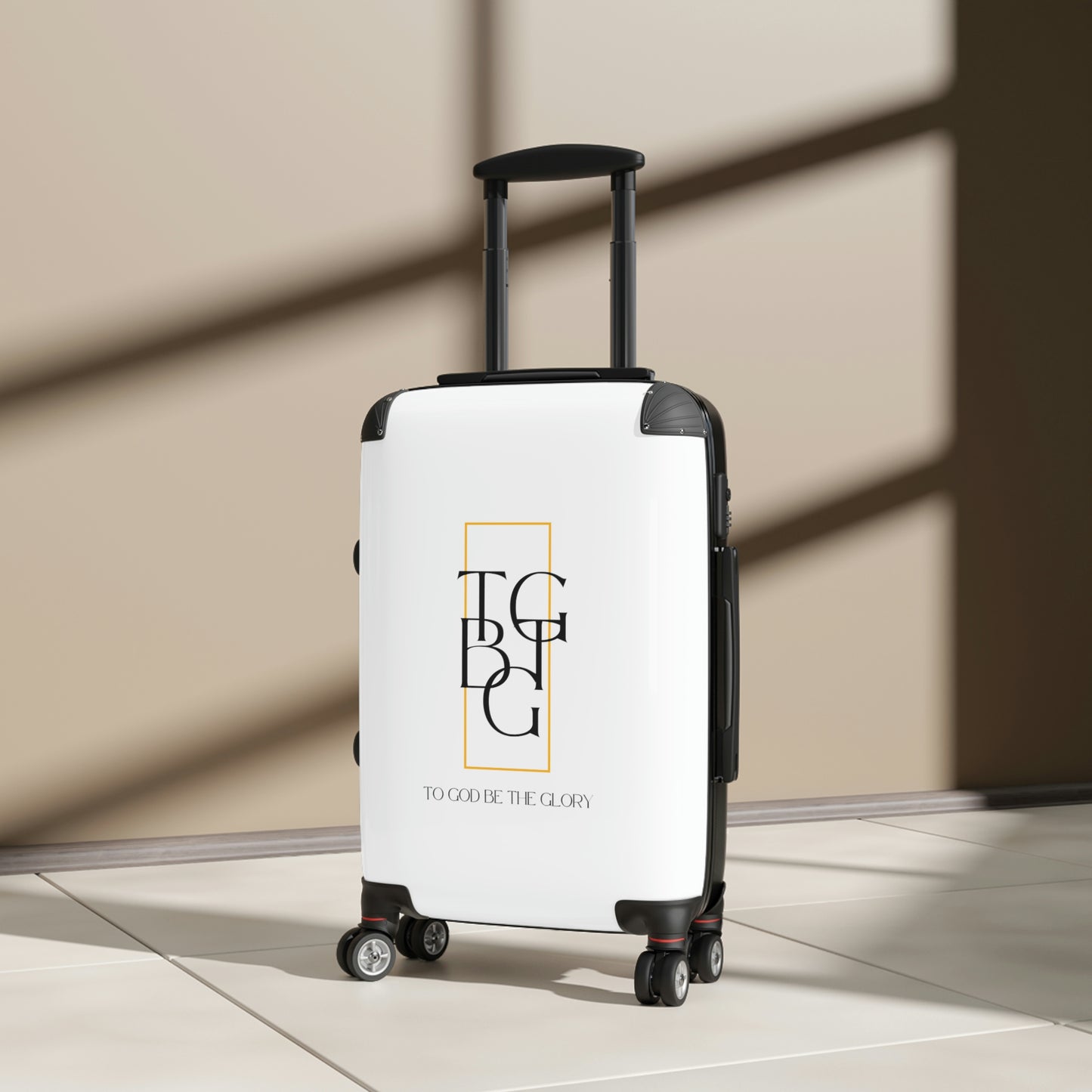 TGBTG Black Lettering Suitcases
