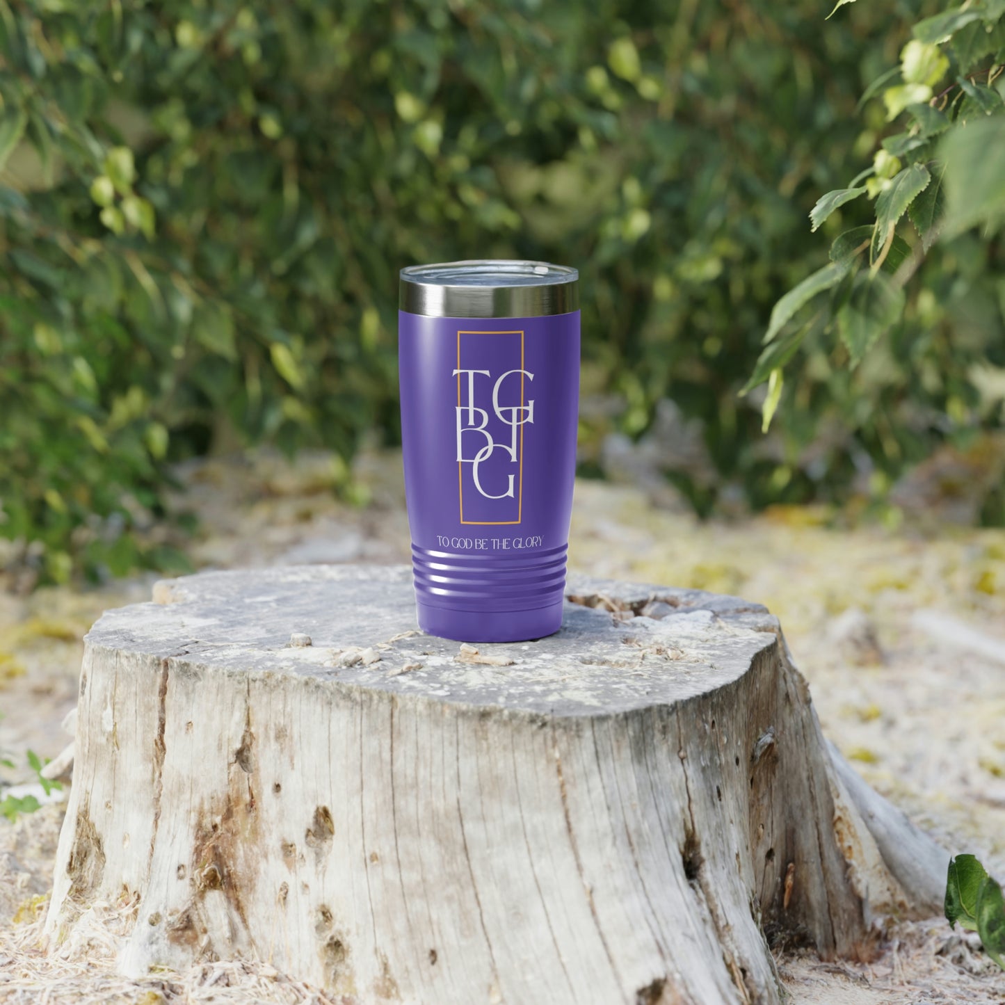 TGBTG White Lettering Ringneck Tumbler, 20oz
